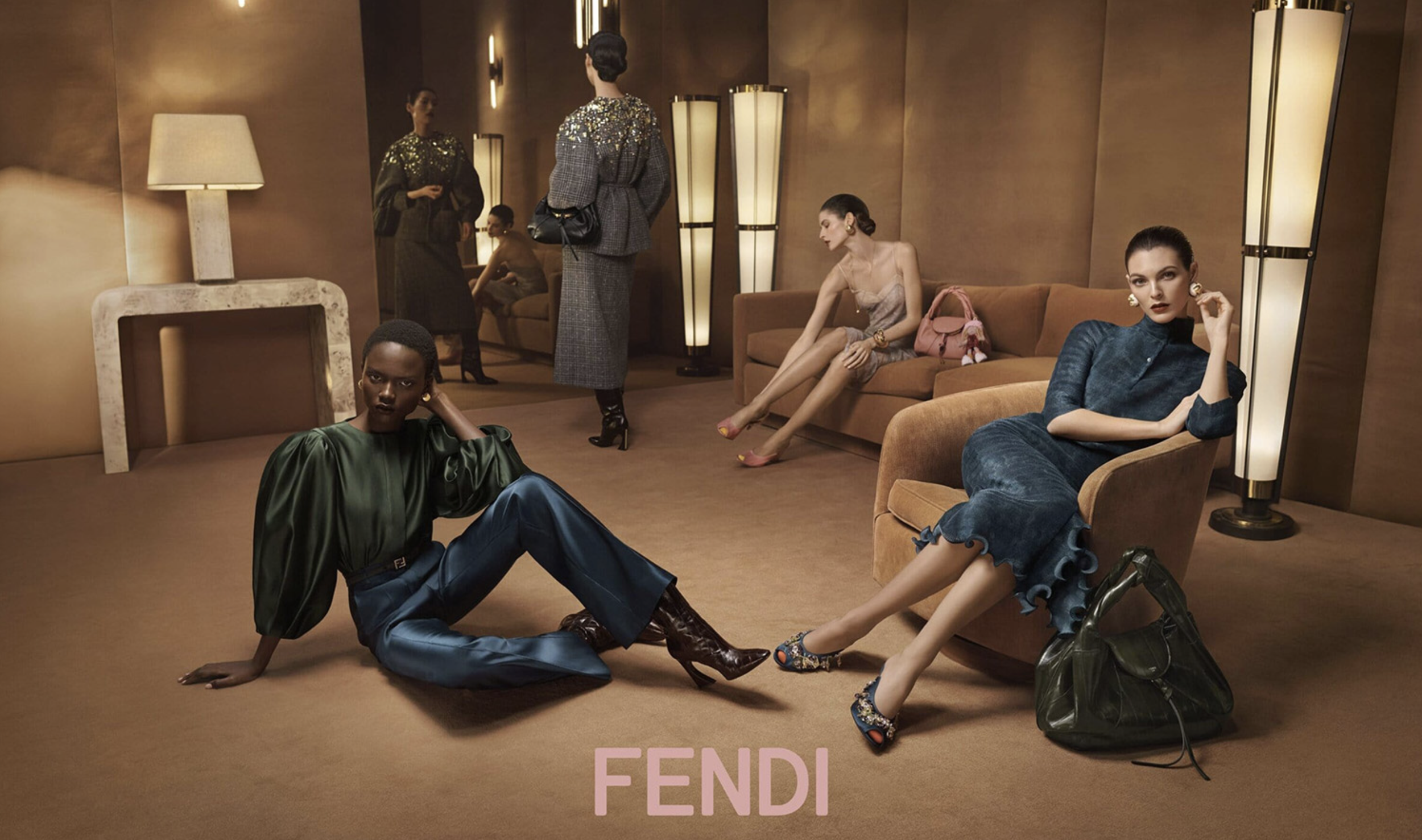 Fendi Takes A Modern View of Roman Style in Fall 2025 Campaign